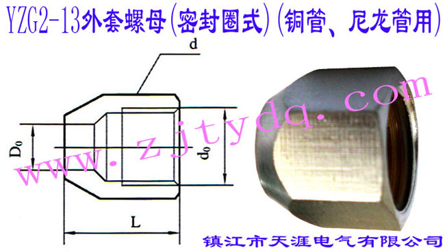 YZG2-13ĸ(ܷȦʽ)(~)Outer Liner Nut